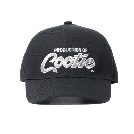 COOTIE Embroidery T/C Gabardine 6 Panel Cap (PRODUCTION OF COOTIE)<img class='new_mark_img2' src='https://img.shop-pro.jp/img/new/icons50.gif' style='border:none;display:inline;margin:0px;padding:0px;width:auto;' />