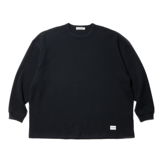 COOTIE Heavy Oz Honeycomb L/S Tee CTE-223A311 Black