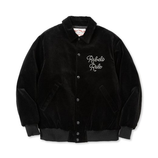CALEE Embroidery Corduroy Award Type Jacket<img class='new_mark_img2' src='https://img.shop-pro.jp/img/new/icons50.gif' style='border:none;display:inline;margin:0px;padding:0px;width:auto;' />
