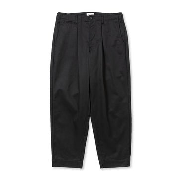 CALEE T/C Twill Tuck Wide Trousers<img class='new_mark_img2' src='https://img.shop-pro.jp/img/new/icons6.gif' style='border:none;display:inline;margin:0px;padding:0px;width:auto;' />