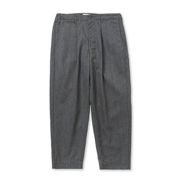 CALEE T/C Twill Tuck Wide Trousers<img class='new_mark_img2' src='https://img.shop-pro.jp/img/new/icons50.gif' style='border:none;display:inline;margin:0px;padding:0px;width:auto;' />