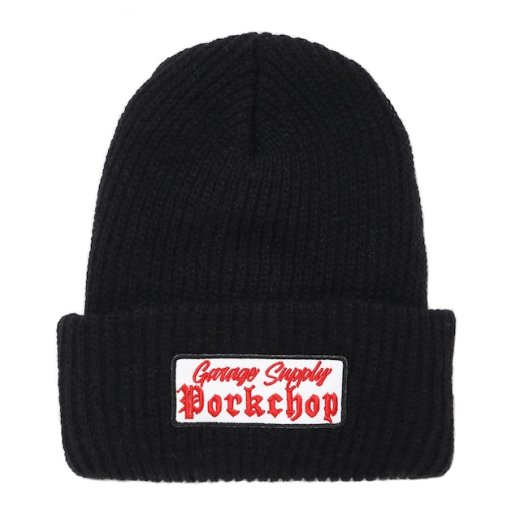 PORKCHOP O.E.Knit Cap<img class='new_mark_img2' src='https://img.shop-pro.jp/img/new/icons50.gif' style='border:none;display:inline;margin:0px;padding:0px;width:auto;' />