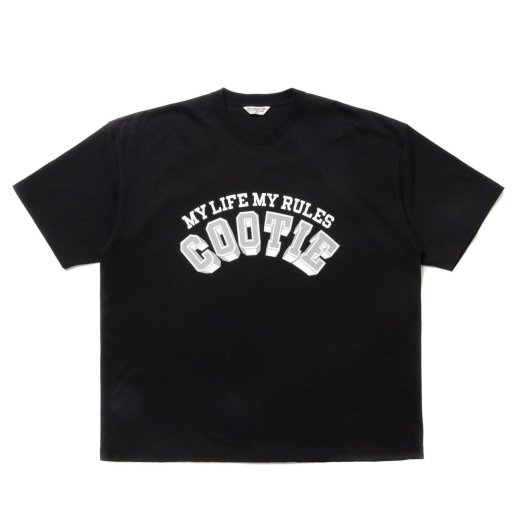 COOTIE Open End Yarn Print S/S Tee CTE-23A327 Black