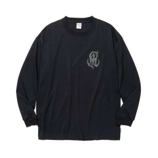 CALEE Multi Function Drop Shoulder Logo L/S Tee<img class='new_mark_img2' src='https://img.shop-pro.jp/img/new/icons6.gif' style='border:none;display:inline;margin:0px;padding:0px;width:auto;' />