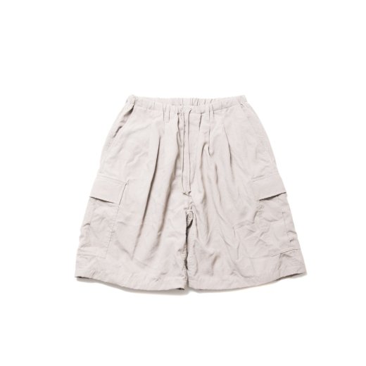 COOTIE Polyester Canvas Error Fit Cargo Easy Shorts CTE-24S115 Taupe