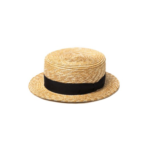 CALEE Straw Boater Hat<img class='new_mark_img2' src='https://img.shop-pro.jp/img/new/icons6.gif' style='border:none;display:inline;margin:0px;padding:0px;width:auto;' />