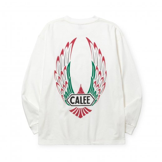 CALEE Vintage Type Wing Logo L/S Tee<img class='new_mark_img2' src='https://img.shop-pro.jp/img/new/icons50.gif' style='border:none;display:inline;margin:0px;padding:0px;width:auto;' />