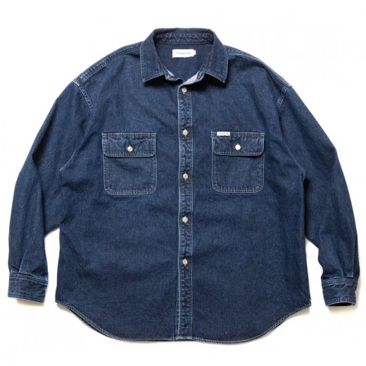 COOTIE 10.5oz Denim L/S Work Shirt
<img class='new_mark_img2' src='https://img.shop-pro.jp/img/new/icons50.gif' style='border:none;display:inline;margin:0px;padding:0px;width:auto;' />