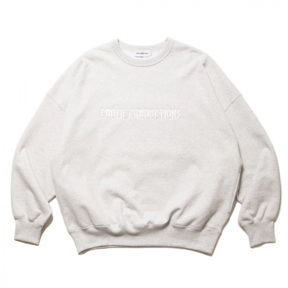 COOTIE Open End Yarn Sweat Crew (Embroidery)<img class='new_mark_img2' src='https://img.shop-pro.jp/img/new/icons50.gif' style='border:none;display:inline;margin:0px;padding:0px;width:auto;' />