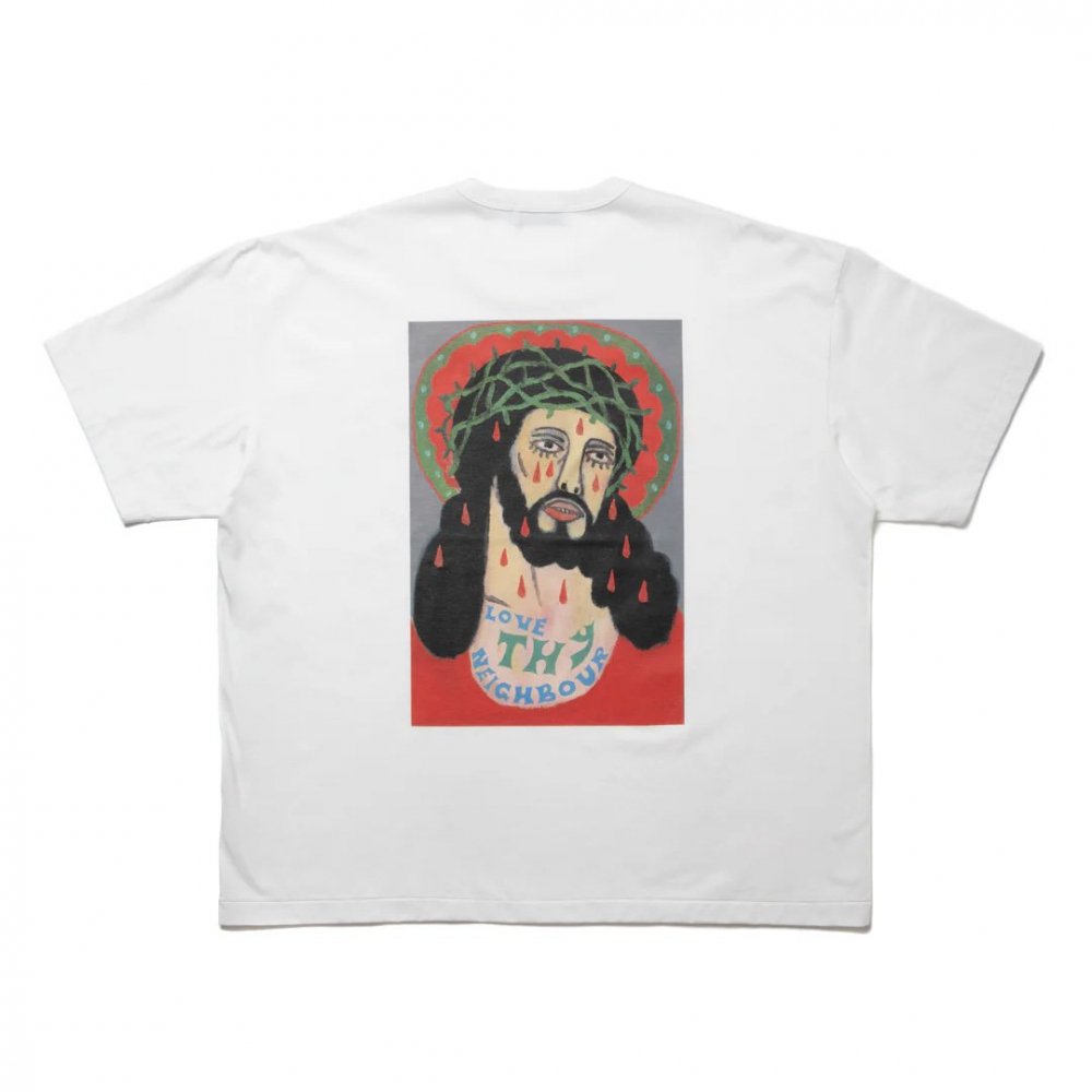 COOTIE Print S/S Tee (LOVE THY NEIGHBOUR)<img class='new_mark_img2' src='https://img.shop-pro.jp/img/new/icons7.gif' style='border:none;display:inline;margin:0px;padding:0px;width:auto;' />