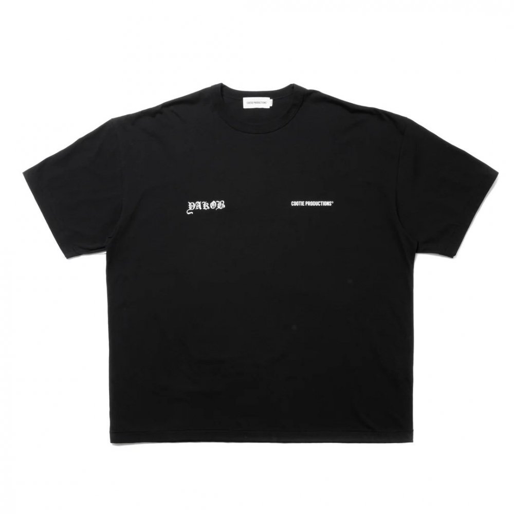 COOTIE Print S/S Tee (LOVE THY NEIGHBOUR) CTE-24S323 Black