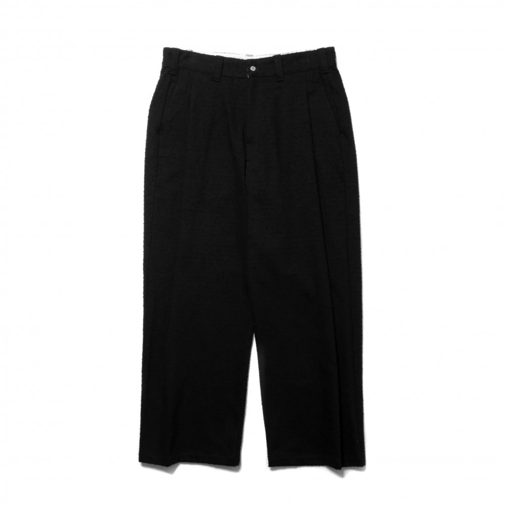 COOTIE Needle Punch Twill 1 Tuck Trousers<img class='new_mark_img2' src='https://img.shop-pro.jp/img/new/icons7.gif' style='border:none;display:inline;margin:0px;padding:0px;width:auto;' />