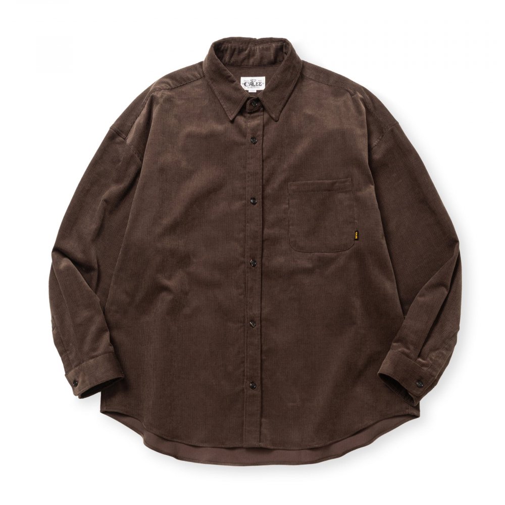 CALEE Antique Corduroy Over Shirt<img class='new_mark_img2' src='https://img.shop-pro.jp/img/new/icons6.gif' style='border:none;display:inline;margin:0px;padding:0px;width:auto;' />