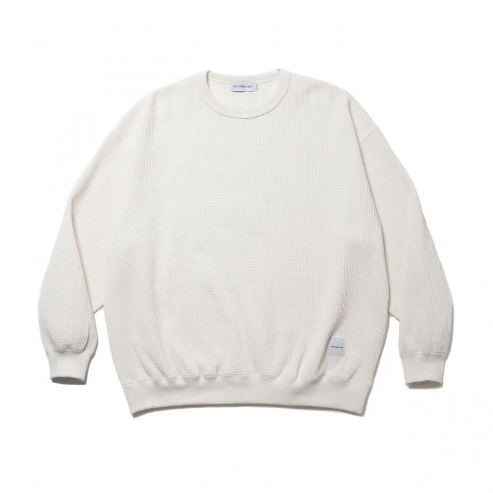 COOTIE C/R Smooth Jersey S/S Tee CTE-24S317 Oatmeal