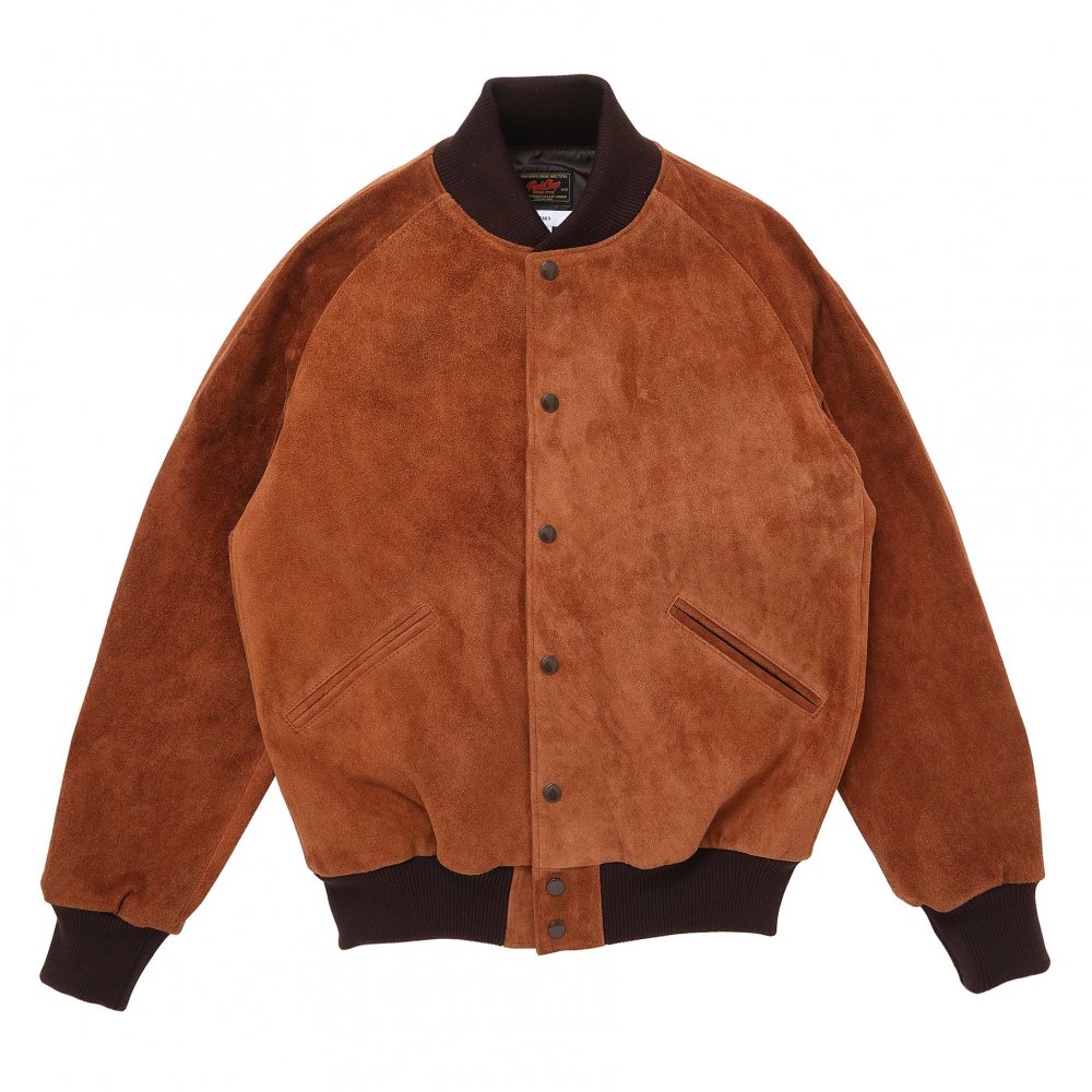 PORKCHOP Horse Suede Jacket P<img class='new_mark_img2' src='https://img.shop-pro.jp/img/new/icons22.gif' style='border:none;display:inline;margin:0px;padding:0px;width:auto;' />