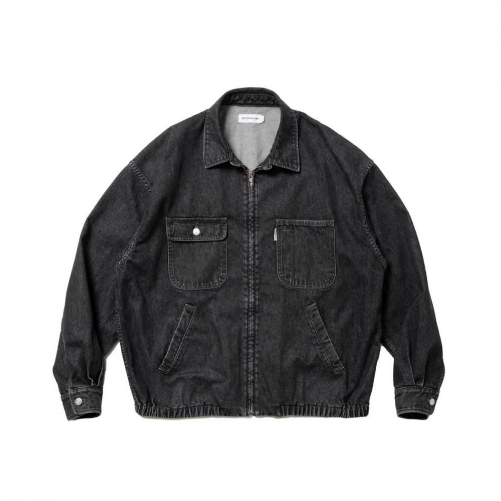 COOTIE Denim Zip Up Work Jacket<img class='new_mark_img2' src='https://img.shop-pro.jp/img/new/icons50.gif' style='border:none;display:inline;margin:0px;padding:0px;width:auto;' />