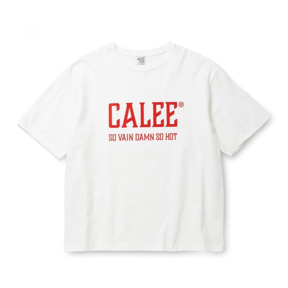CALEE Vintage Type Calee National Logo S/S Tee<img class='new_mark_img2' src='https://img.shop-pro.jp/img/new/icons6.gif' style='border:none;display:inline;margin:0px;padding:0px;width:auto;' />