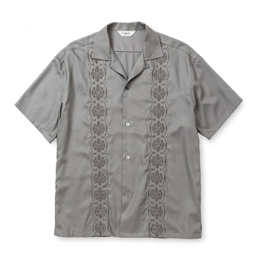 CALEE Vintage Type Guayabera Shirt<img class='new_mark_img2' src='https://img.shop-pro.jp/img/new/icons6.gif' style='border:none;display:inline;margin:0px;padding:0px;width:auto;' />