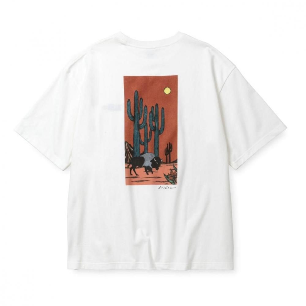CALEE × MIHO MURAKAMI DROP SHOULDER PRINT TEE<img class='new_mark_img2' src='https://img.shop-pro.jp/img/new/icons6.gif' style='border:none;display:inline;margin:0px;padding:0px;width:auto;' />