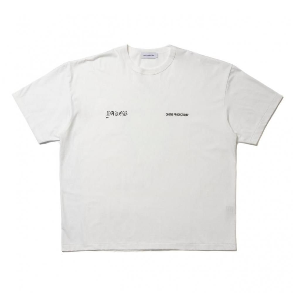 COOTIE Print S/S Tee(Wild Honey) CTE-25S335 White