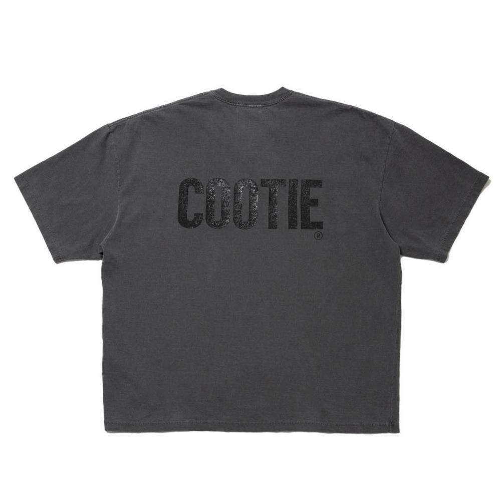 Pigment Dyed S/S Tee Lサイズ 夏物 トップス cootie COOTIE / Pigment Dyed S/S Tee -Black-