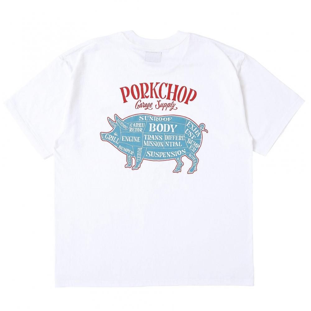 PORKCHOP Pork Back Tee<img class='new_mark_img2' src='https://img.shop-pro.jp/img/new/icons7.gif' style='border:none;display:inline;margin:0px;padding:0px;width:auto;' />