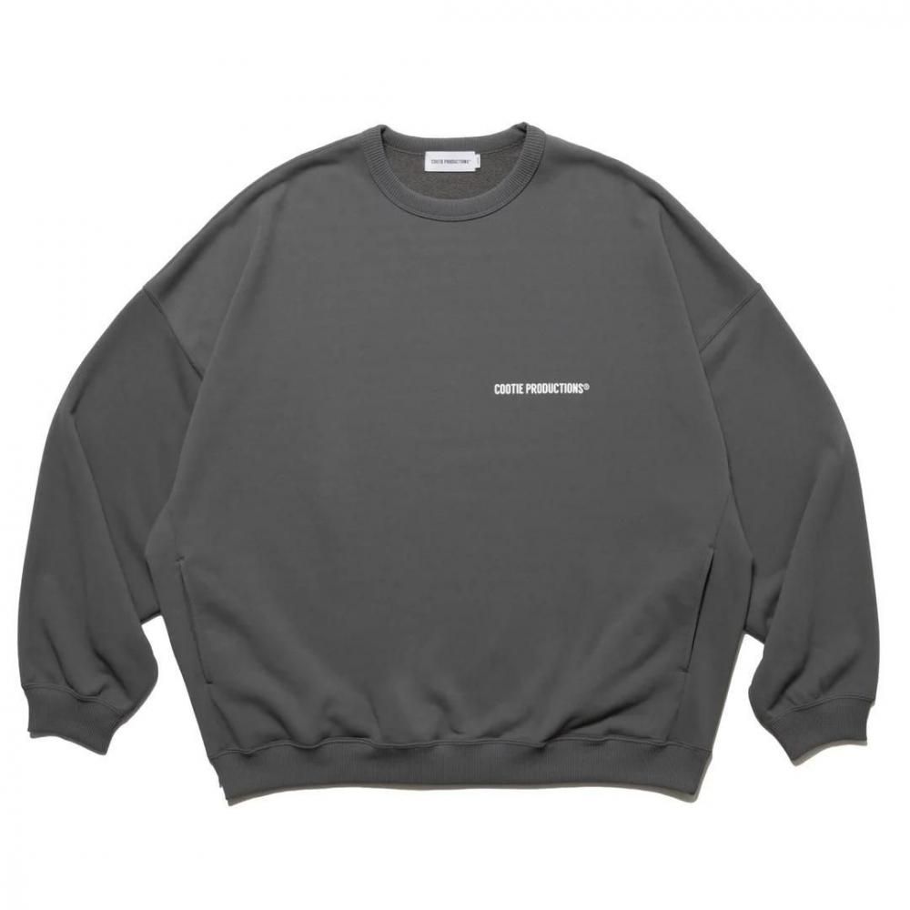 COOTIE Dry Tech Oversized Sweat Crew CTE-25S339 Gray
