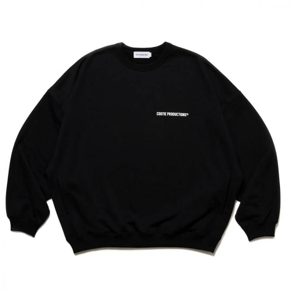 トップス COOTIE 23SS Heavy Oz Sweat Crew XL COOTIE Dry Tech Oversized Sweat Crew CTE-25S339 Black