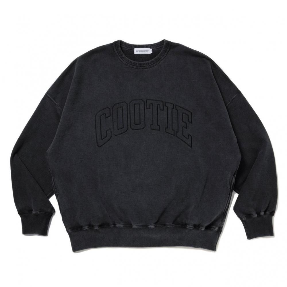 COOTIE Pigment Dyed Open End Yarn Sweat Crew<img class='new_mark_img2' src='https://img.shop-pro.jp/img/new/icons7.gif' style='border:none;display:inline;margin:0px;padding:0px;width:auto;' />