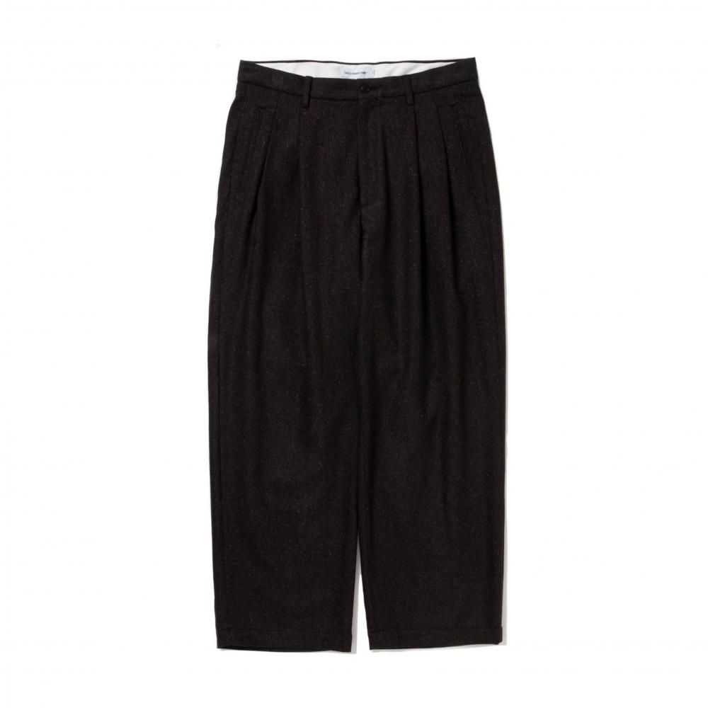 COOTIE Silk Nep Herringbone 2 Tuck Wide Trousers<img class='new_mark_img2' src='https://img.shop-pro.jp/img/new/icons7.gif' style='border:none;display:inline;margin:0px;padding:0px;width:auto;' />