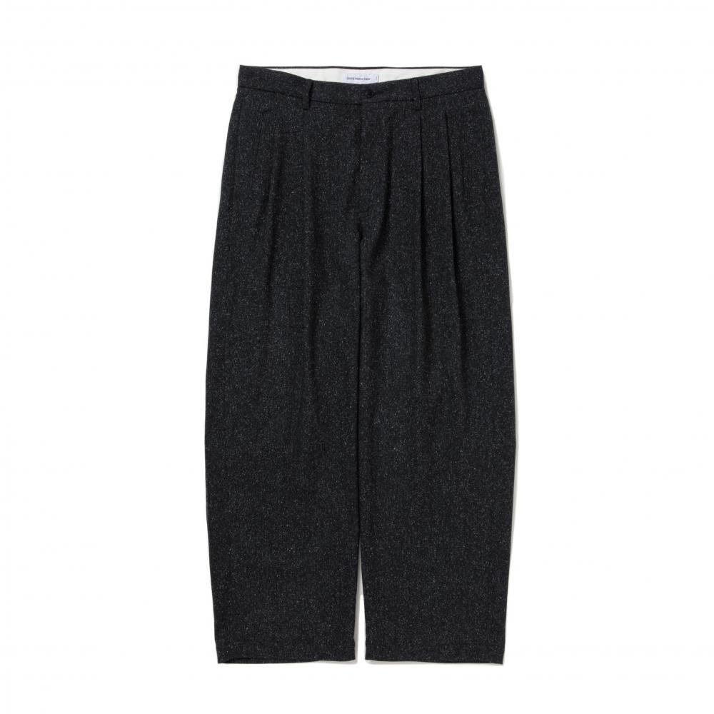 COOTIE Silk Nep Herringbone 2 Tuck Wide Trousers<img class='new_mark_img2' src='https://img.shop-pro.jp/img/new/icons7.gif' style='border:none;display:inline;margin:0px;padding:0px;width:auto;' />