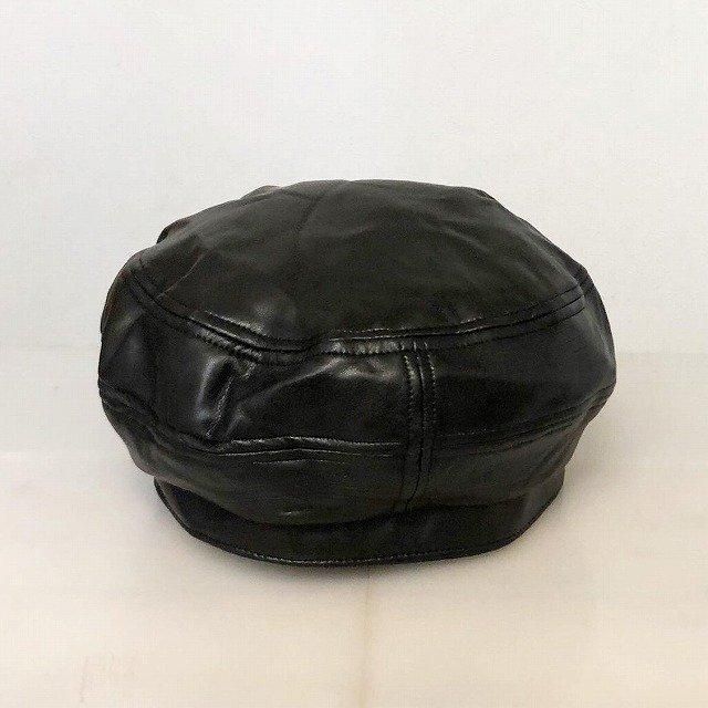 【IL CAPPELLAIO MATTO】　レザーベレー帽 THE MET Bouquet of Chrysanthemums BERET(ONESIZE MIX): ベレー