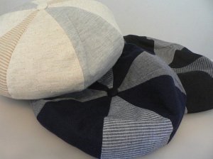<img class='new_mark_img1' src='https://img.shop-pro.jp/img/new/icons33.gif' style='border:none;display:inline;margin:0px;padding:0px;width:auto;' />COTTON x LINEN CRAZY 8P BERET