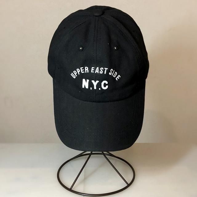 ウォッシュドコットンNYCワッペンキャップ | 6Pキャップ - 新潟