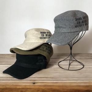 <img class='new_mark_img1' src='https://img.shop-pro.jp/img/new/icons61.gif' style='border:none;display:inline;margin:0px;padding:0px;width:auto;' />ɥƥ󥷥 ե꡼  ߥ꥿꡼ åסSIDE STENCIL FLEECE MILITARY WORK CAP