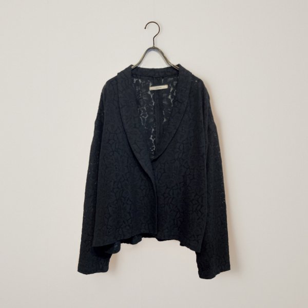 |SALE| shawl-collar lace jacket