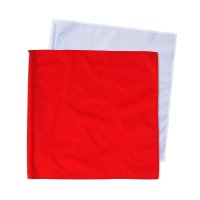 紅白手旗 紅白手旗　大　50×50cm