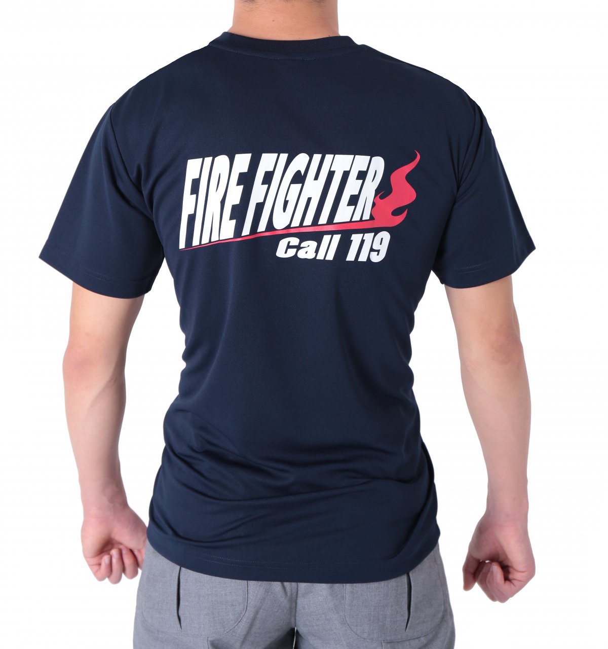 FIRE FIGHTER Call119 デザインTシャツ【画像1】