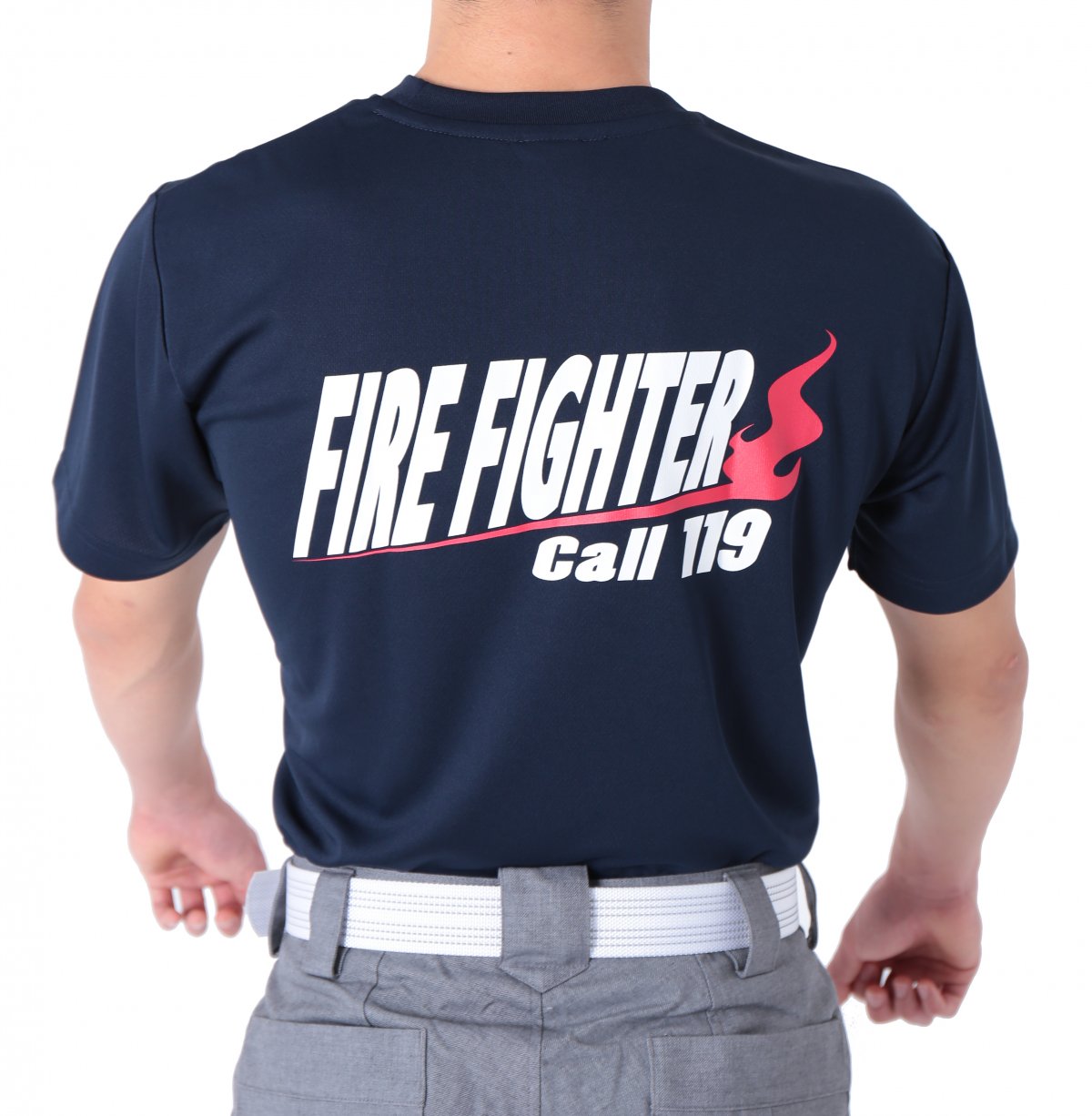 FIRE FIGHTER Call119 デザインTシャツ【画像6】