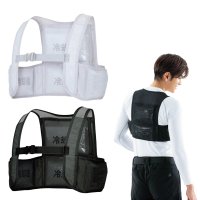礼装手袋 TULTEX　アイスベスト　シルバーグレー（アイスパック４個付）（男女兼用）