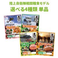 救急服 陸上自衛隊戦闘糧食モデル 選べる4種類　保存食　(製造から5年6か月)