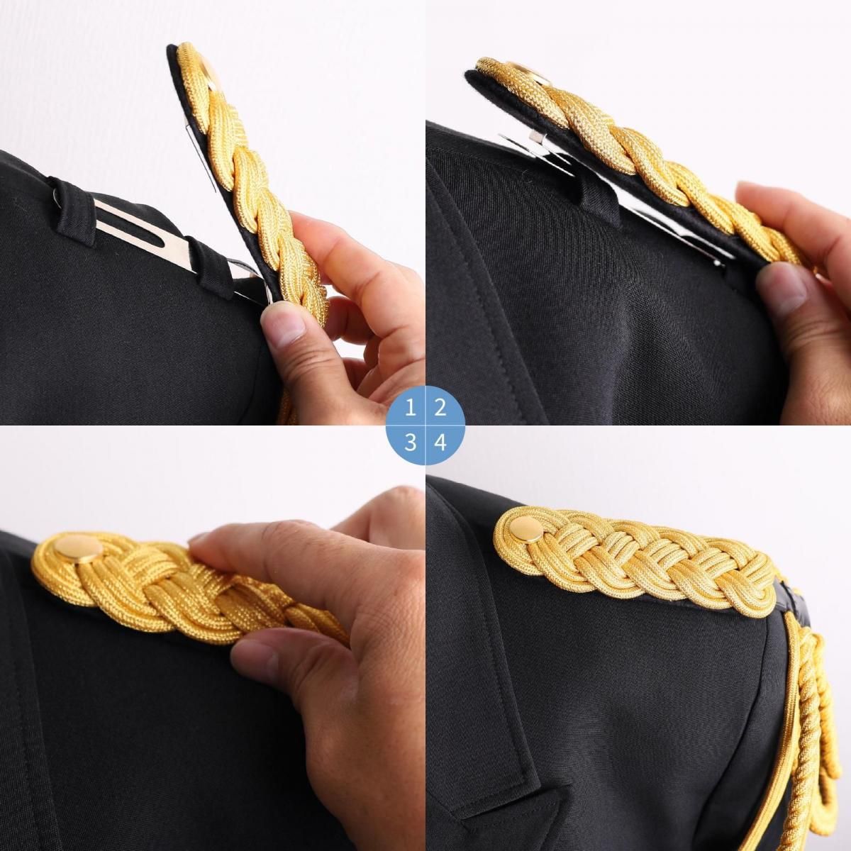 消防金糸レニヤード用 肩章 - 消防ユニフォーム 【公式