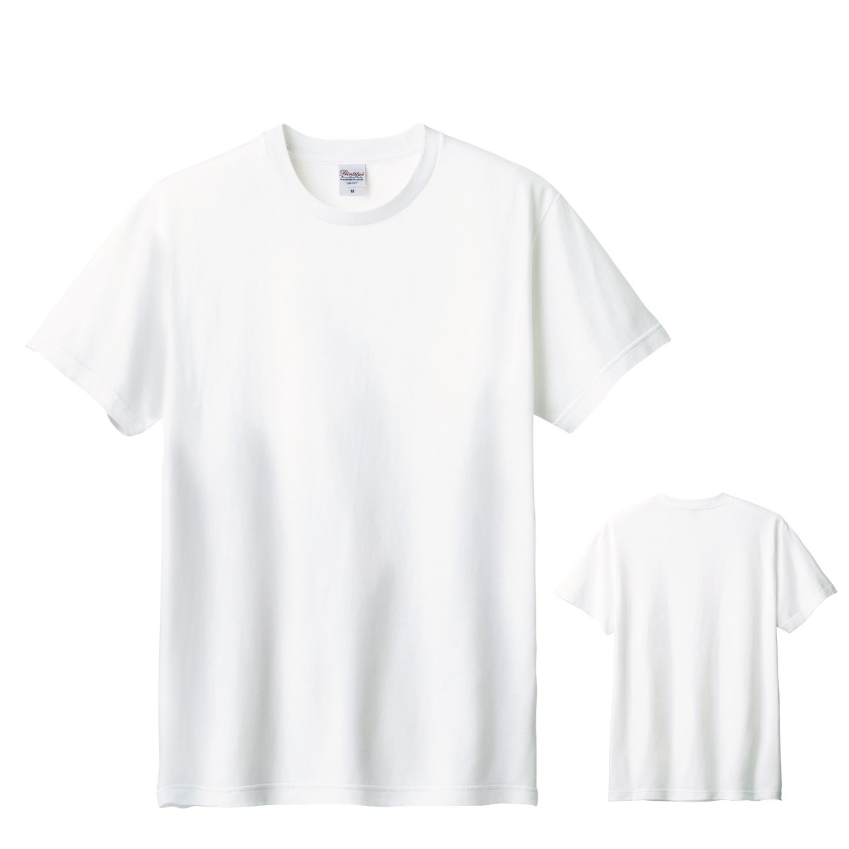 夏綿の純白Tシャツ