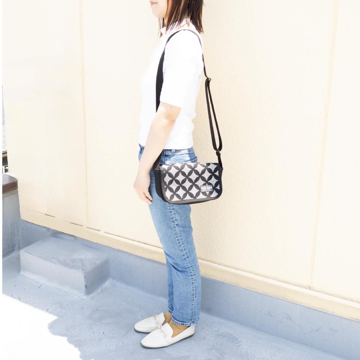 YOKARO ミニショルダー二重刺子（七宝柄） - 消防ユニフォーム