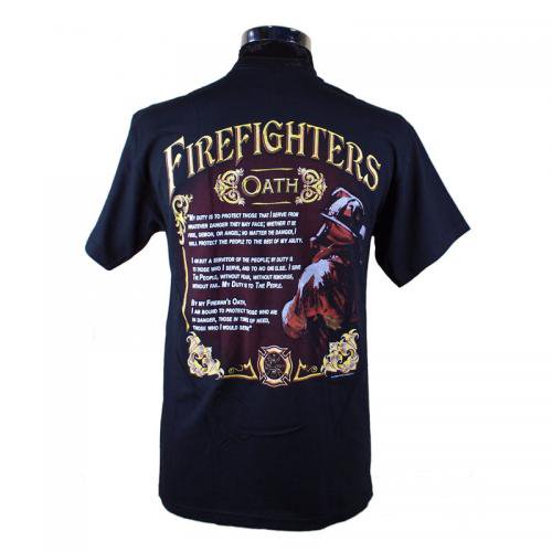 消防Tシャツ Firefighters OATH