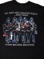 ウェア All Men Are Created Equal 消防Tシャツ