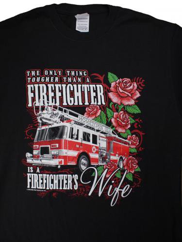 消防Tシャツ Firefighters Wife - 【公式通販】消防用品通販の【消防