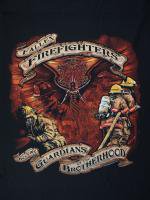 ウェア Guardians of the Brotherhood 消防Tシャツ