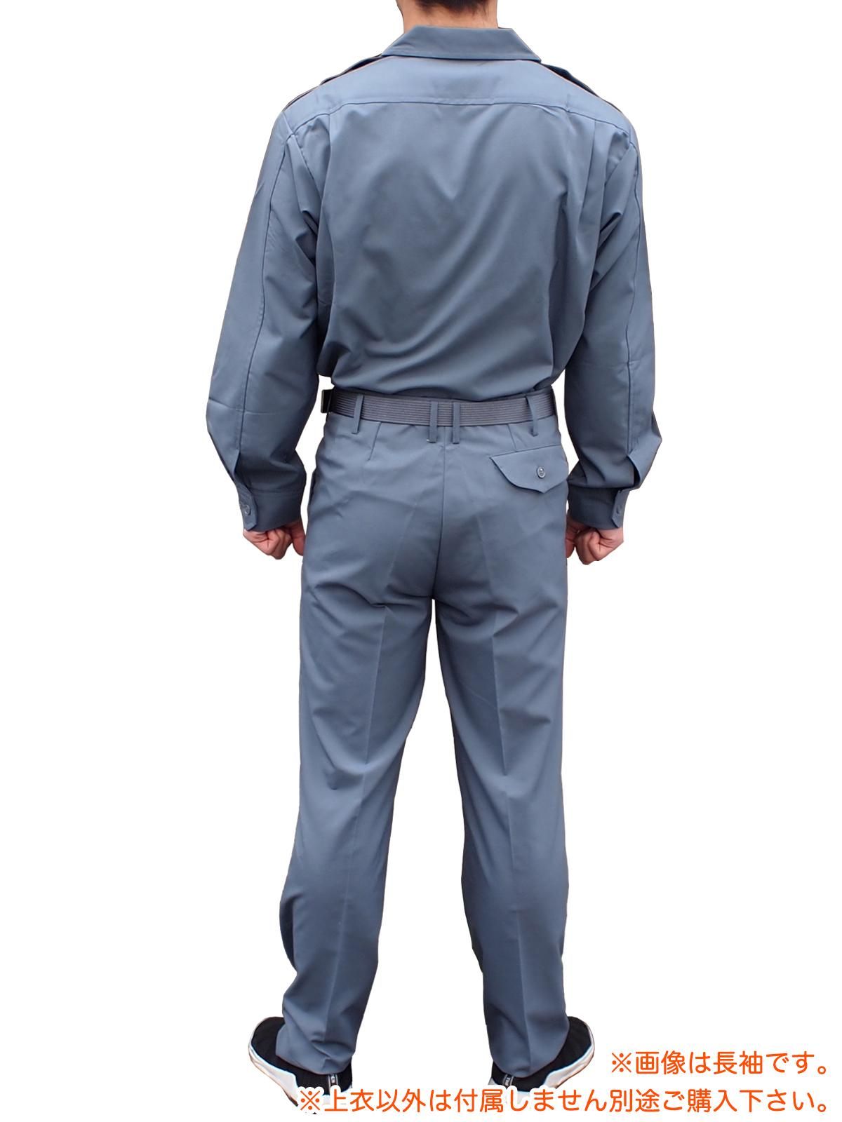 消防盛夏服 グレー 開衿半袖上衣 - 消防ユニフォーム 【公式オンライン