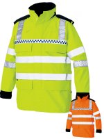 消防団救助能力向上資機材緊急整備事業 対象品 高視認性ディアプレックス高機能レインジャケット
